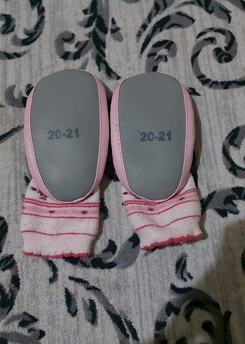 Kız Çocuk Pembe Nakışlı Sıcak Ev Terliği - Görsel 3