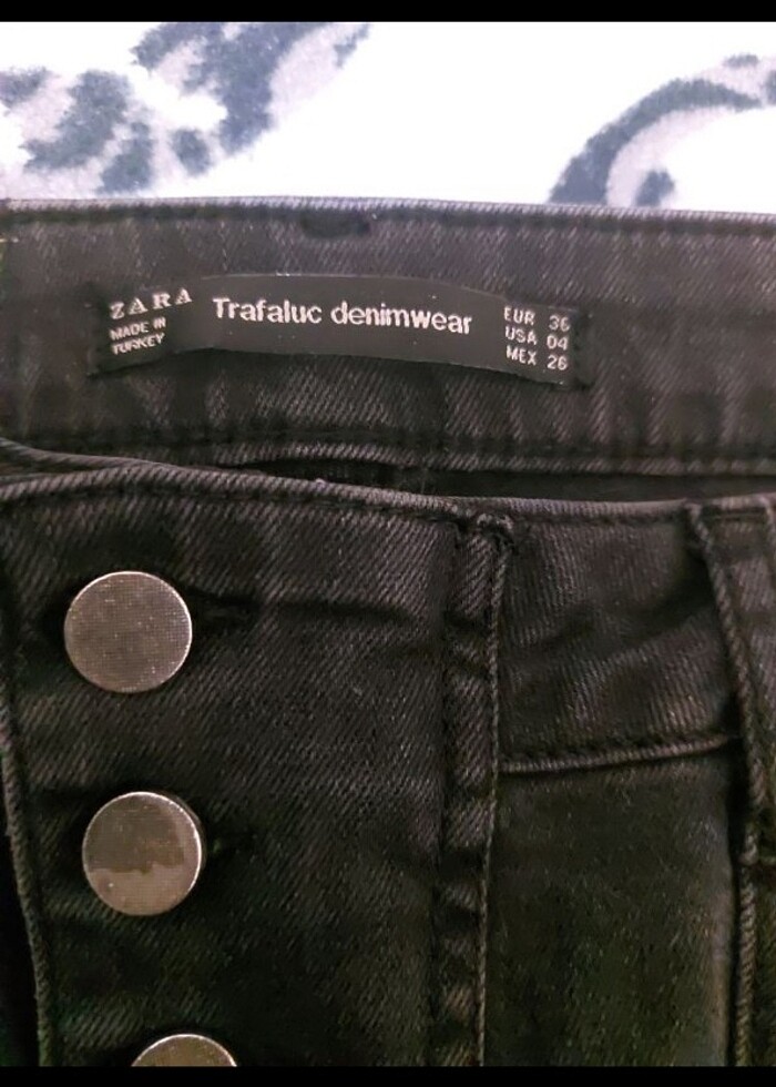 Kot pantolon zara jean - Görsel 3