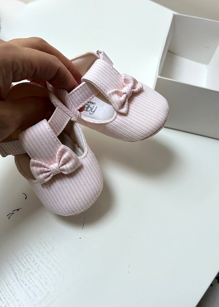 Kutulu kız bebek ayakkabı - Görsel 3