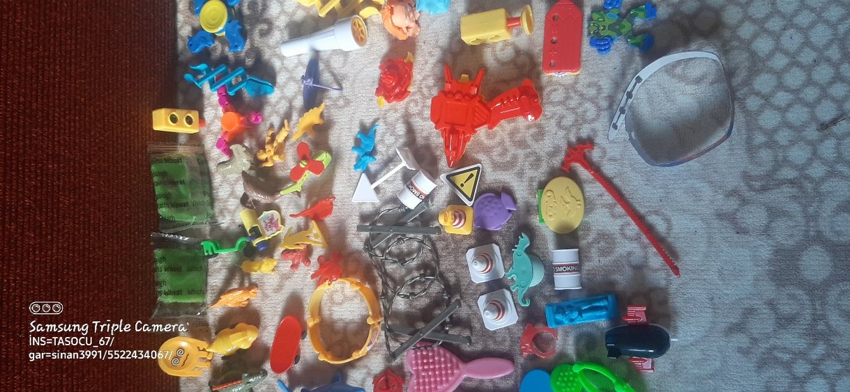 Renkli Mini Oyuncak Seti - Görsel 3