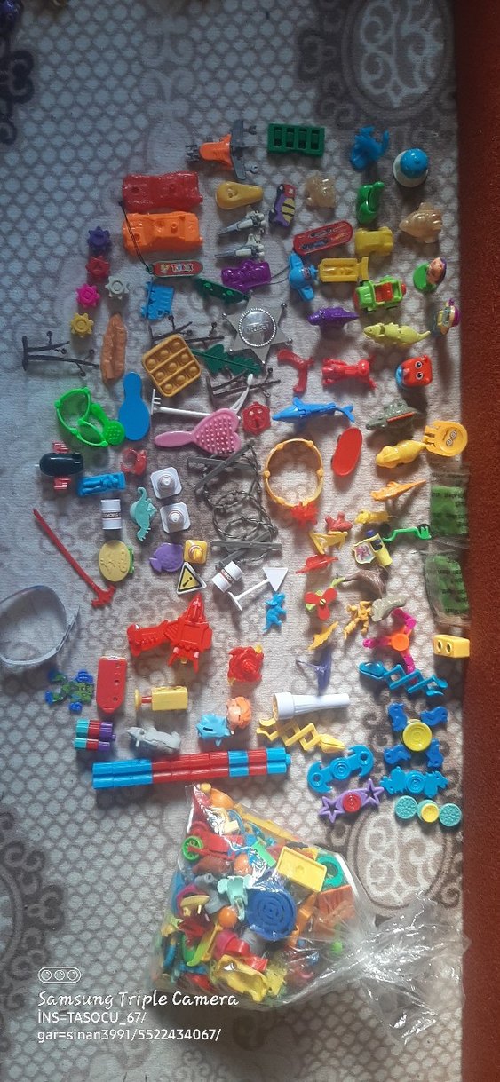 Renkli Mini Oyuncak Seti - Görsel 5