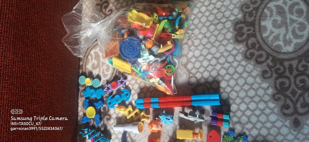 Renkli Mini Oyuncak Seti - Görsel 4