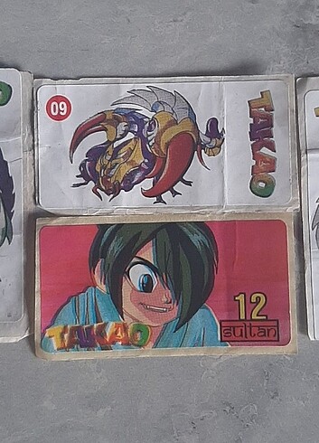 Beyblade taso sakiz çıkartmalari
