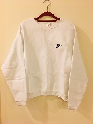 Nike Beyaz Sweatshirt