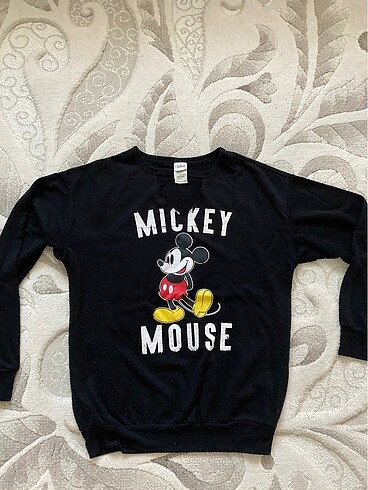 Sweatshirt siyah mickey mouse
