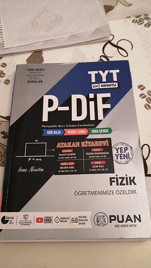 Puan Yayınları TYT Fizik P-DİF