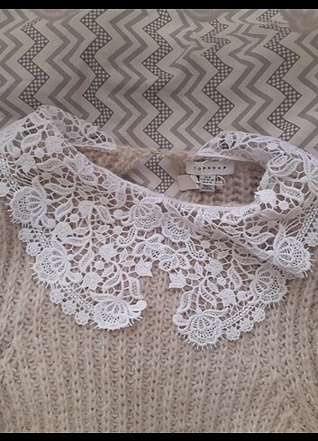Topshop yün örme kazak