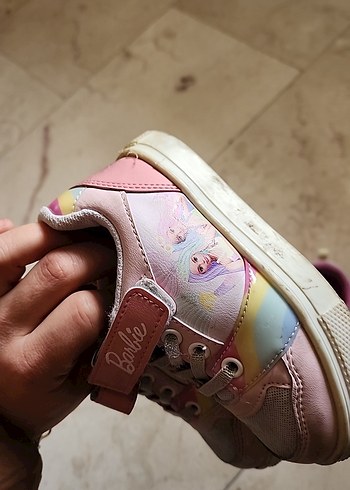 2 adet Kız Çocuk Pembe Bağcıklı Spor Ayakkabı - Görsel 4