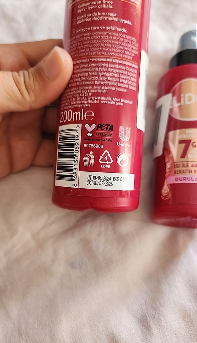 Elidor Brezilya Keratin Terapisi Saç Bakım Seti - Görsel 2