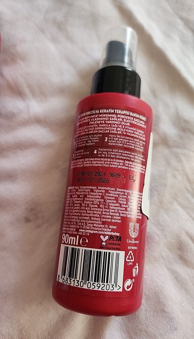 Elidor Brezilya Keratin Terapisi Saç Bakım Seti - Görsel 3