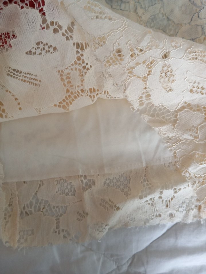 İşlemeli ekru Bohem etek - Görsel 5