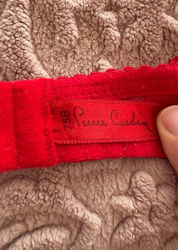 Nakışlı Kırmızı Bohem Sütyen - Görsel 2