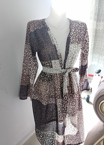 Kuşaklı kimono