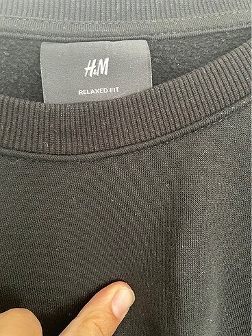 xl Beden siyah Renk H&M erkek sweatshirt