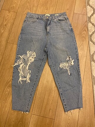 Yırtık mom jean
