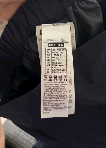 Tribord Mavi Rahat Kesim Yağmurluk - Görsel 2