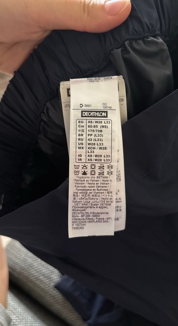 Tribord Mavi Rahat Kesim Yağmurluk - Görsel 2