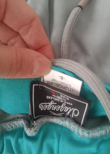 Slazenger Gri V Yakalı Fermuarlı Kadın Spor Tulum