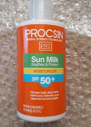 Procsin herbal science 50spf nemlendirici güneş sütü 200ml
