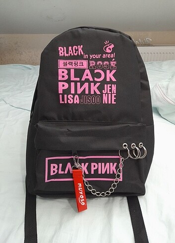 Black Pink sırt çantası 