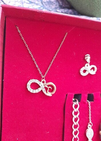 Kadın takı seti saatli  - Görsel 2