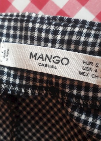 Gri Kareli Kemerli Askılı Mini Elbise - Görsel 8