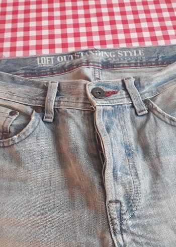 Kadın Mavi Mini Kot Şort - Görsel 2