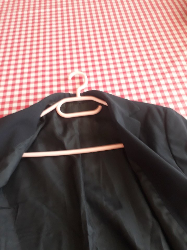 Siyah Kadın Ofis Blazeri - Görsel 4