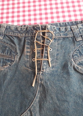 Kahverengi Bol Kesim Midi kot Eteği - Görsel 2