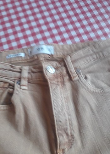 Bej Kadın Keten Regular Fit Pantolon - Görsel 6