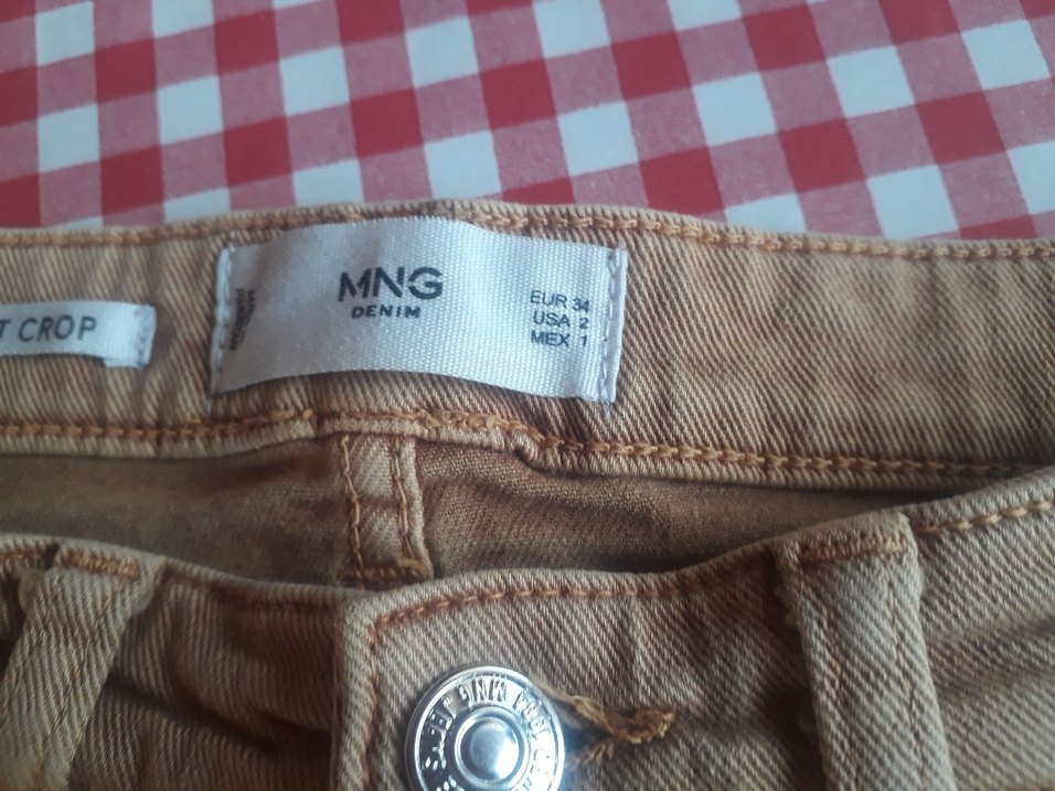 Bej Kadın Keten Regular Fit Pantolon - Görsel 5