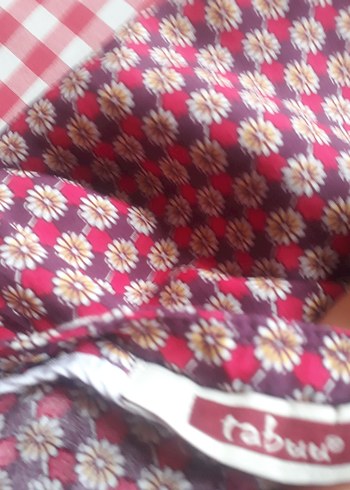 Pamuklu Bol Kesim Pembe Kadın Pantolon - Görsel 6