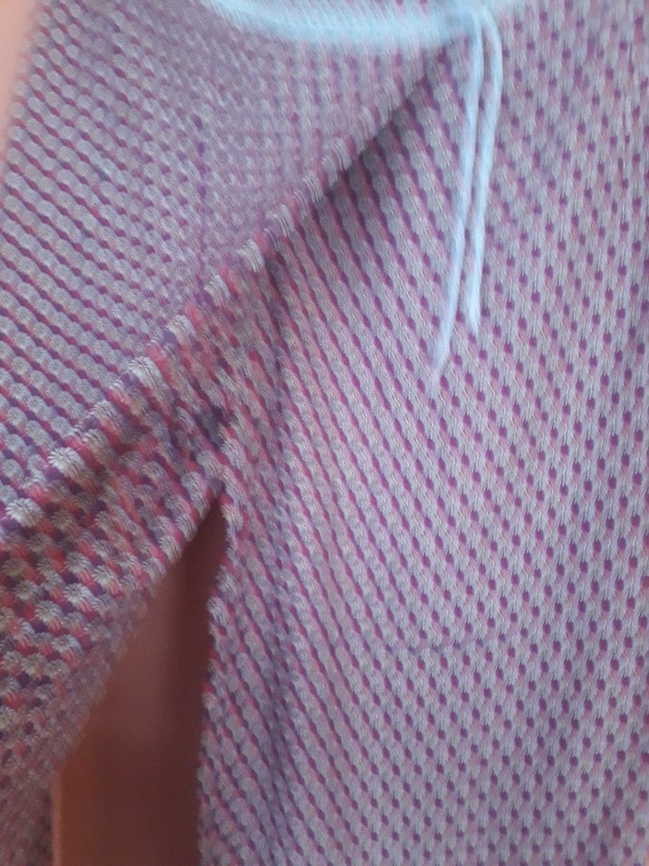 Pamuklu Bol Kesim Pembe Kadın Pantolon - Görsel 3
