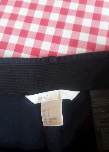 Kadın Siyah Kumaş tayt - Görsel 2