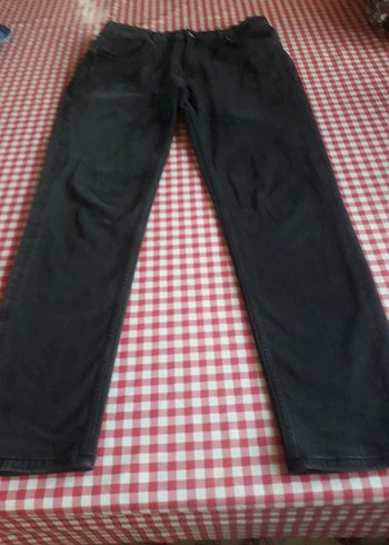 Siyah Erkek Regular Fit Jean Pantolon - Görsel 3