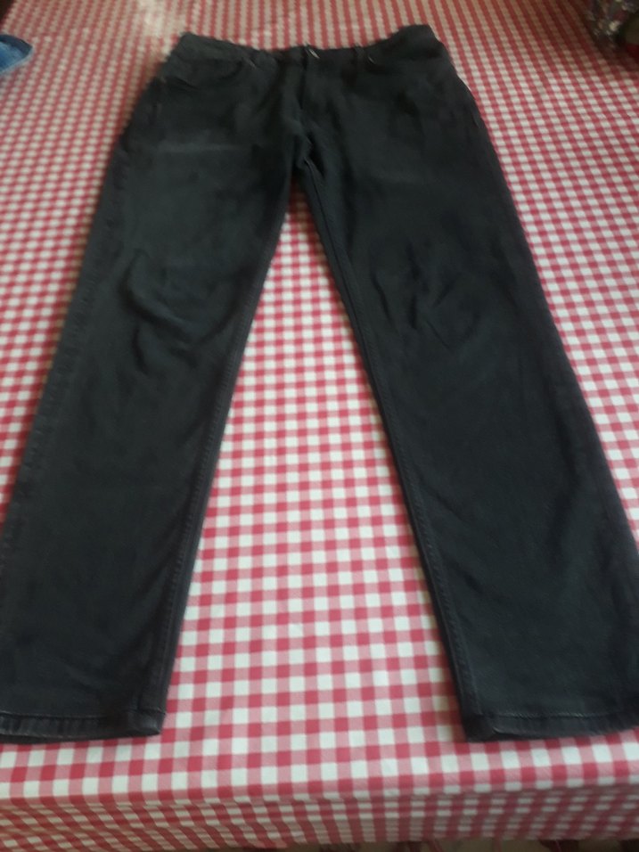 Siyah Erkek Regular Fit Jean Pantolon - Görsel 3