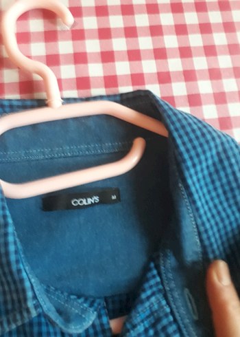 Düğmeli Uzun Kollu Erkek Kot Gömlek - Görsel 4