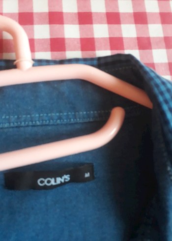 Düğmeli Uzun Kollu Erkek Kot Gömlek - Görsel 7