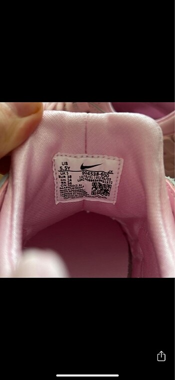 38 Beden pembe Renk Nike Huarache