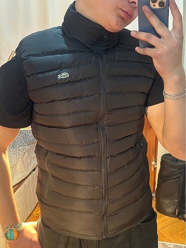 xl Beden siyah Renk Lacoste yelek