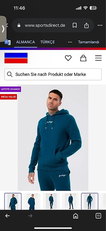 xxl Beden kahverengi Renk Hype sweatshirt