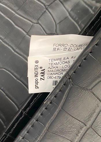 Zara Siyah mini çanta