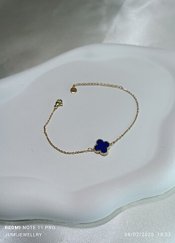 316L çelik Van Cleef model yonca bileklik