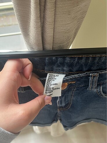 36 Beden mavi Renk Hm kot şort
