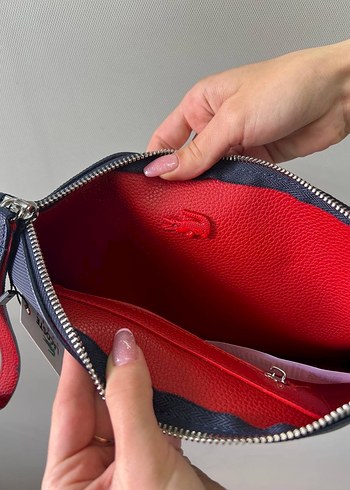 Siyah Deri Kadın Clutch Çanta - Görsel 3