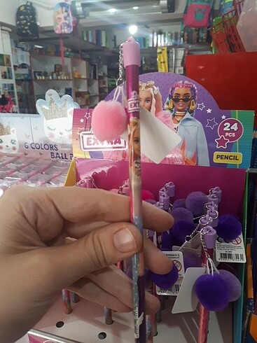  Lisanslı barbie kurşun kalem
