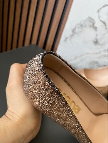39 Beden camel Renk Gold Stiletto