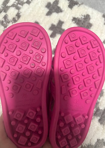 Barbie Desenli Pembe Kız Çocuk Sandalet - Görsel 3