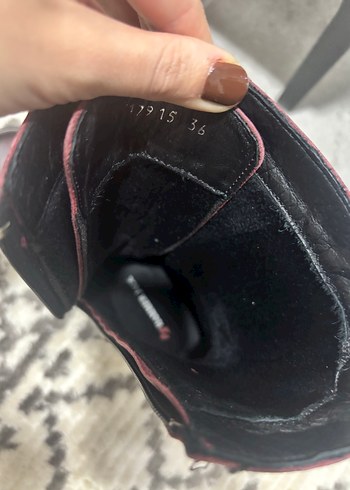 Hammer Jack Hakiki Deri Bordo Bot  36 Numara - Görsel 5