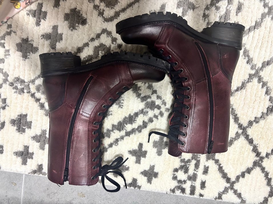 Hammer Jack Hakiki Deri Bordo Bot  36 Numara - Görsel 3